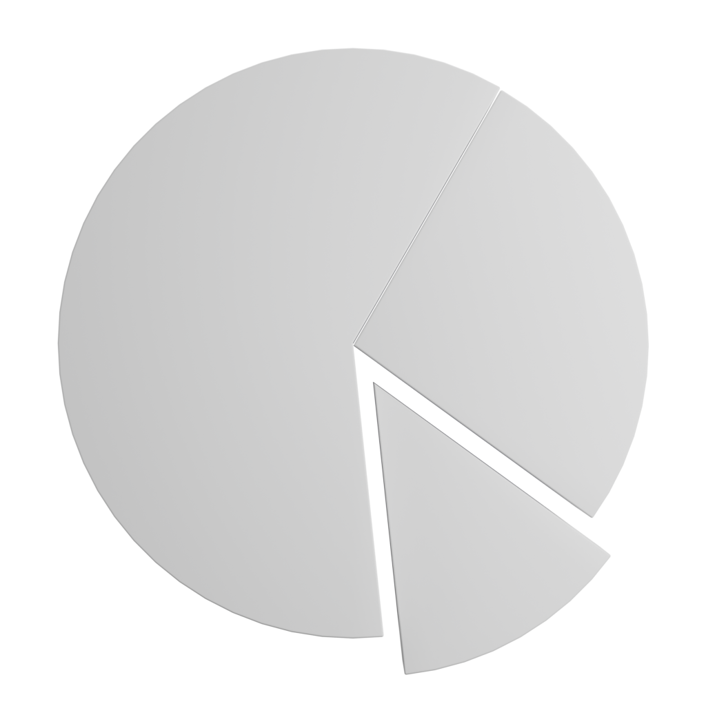 A 3d icon of a chart.